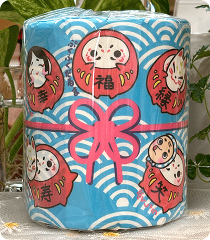 お祝いだるまロール